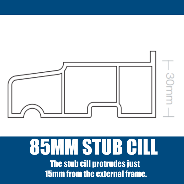 85mm stub cill